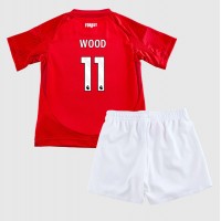 Echipament fotbal Nottingham Forest Chris Wood #11 Tricou Acasa 2024-25 pentru copii maneca scurta (+ Pantaloni scurti)